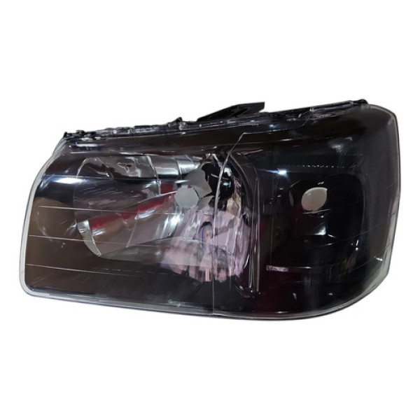 Farol Lado Esquerdo Fiat Uno 04/13 Máscara Negra (importado) Esquerdo/motorista