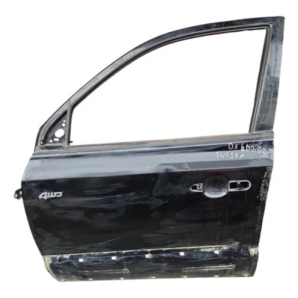 Porta Dianteira Esquerda Hyundai Tucson Automática 2.7 Dianteira Esquerdo Preto