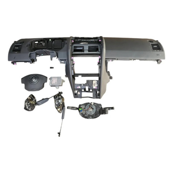 Kit Air Bag Megane Grand Tour 2008 A 2012 Preto