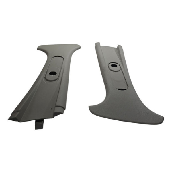 Par Moldura Coluna Cinto Vw Gol G8 2022