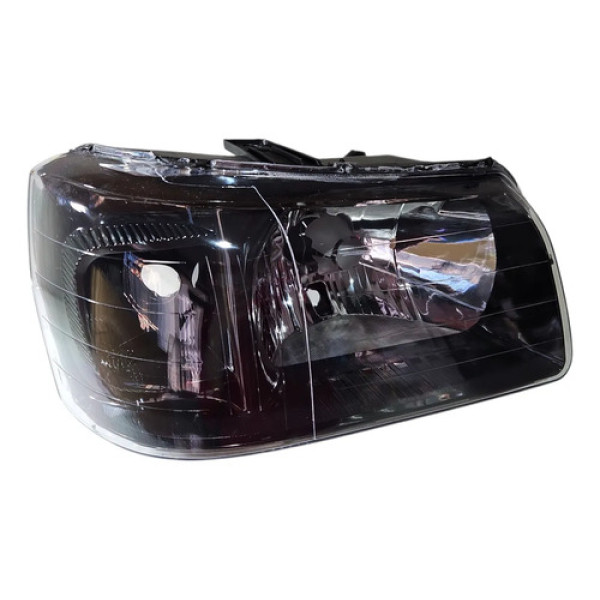 Farol Lado Direito Fiat Uno 04/14 Máscara Negra (importado) Direito/passageiro