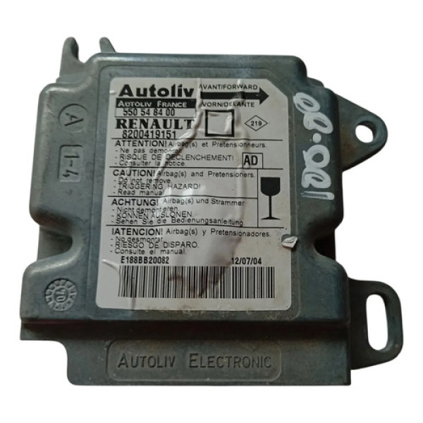 Módulo Airbag Renault Megane Scenic 550548400