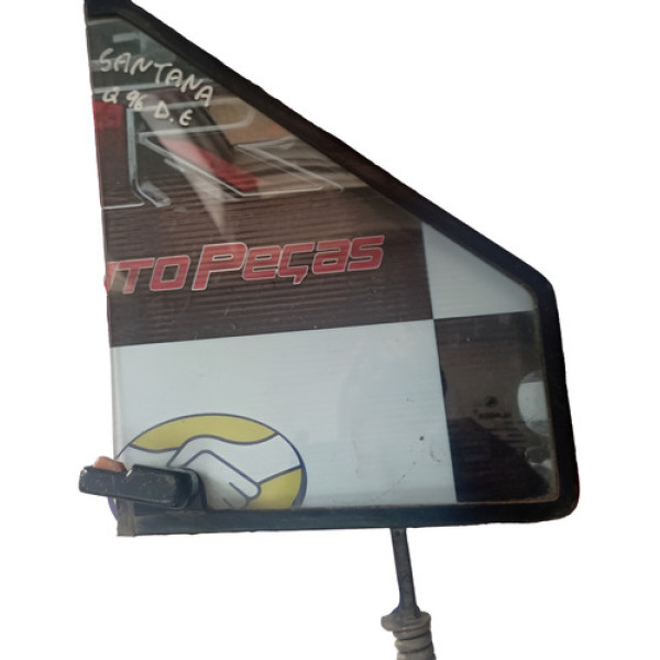 Vidro Fixo Lateral Volkswagen Santana Q96 Dianteiro Esquerdo