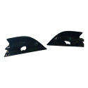 Par Moldura Suporte Retrovisor Fordka E3b5a23408/e3b5a23409 Preto