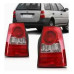 Par Lanterna Parati G4 2005/2010 Ambos Lados Vermelho