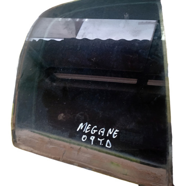 Vidro Fixo Lateral Renault Megane 09 Traseiro Direito Usado