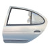 Porta Traseira Esquerda Renault Megane 1.6 1998 1999 2000 Traseira Esquerdo Prateado