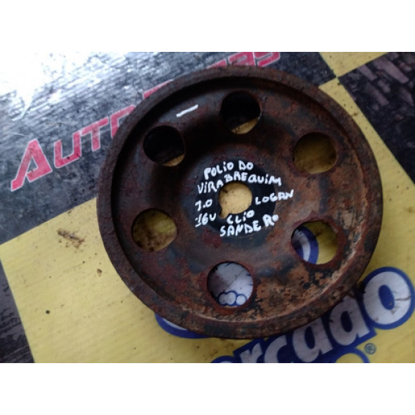 Polia Virabrequim Peugeot 206 Renault Clio 1.0 16v 036886a