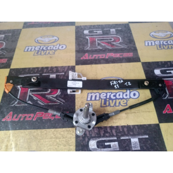 Maquina De Vidro Ford Fiesta 06 Traseiro Esquerdo Usado