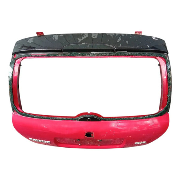 Tampa Traseira Porta Malas Renault Clio Vermelho