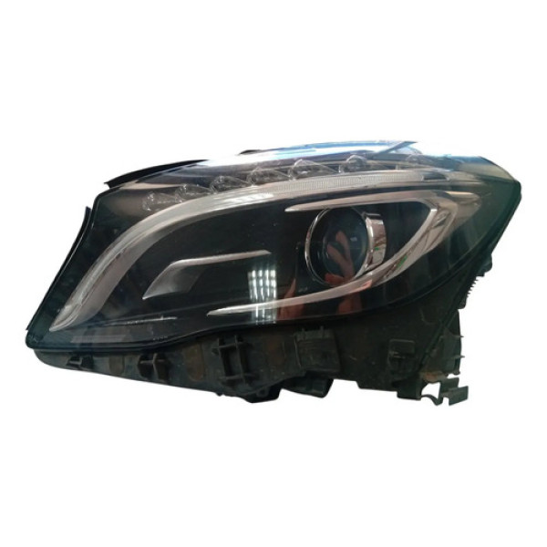Farol Esquerdo Mercedes Benz Gla 200 2015/2017 Bixenon Usado Esquerdo/motorista