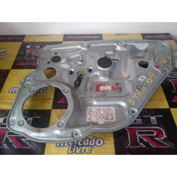 Maquina De Vidro Fiat Stilo 04 Traseiro Direito Usado