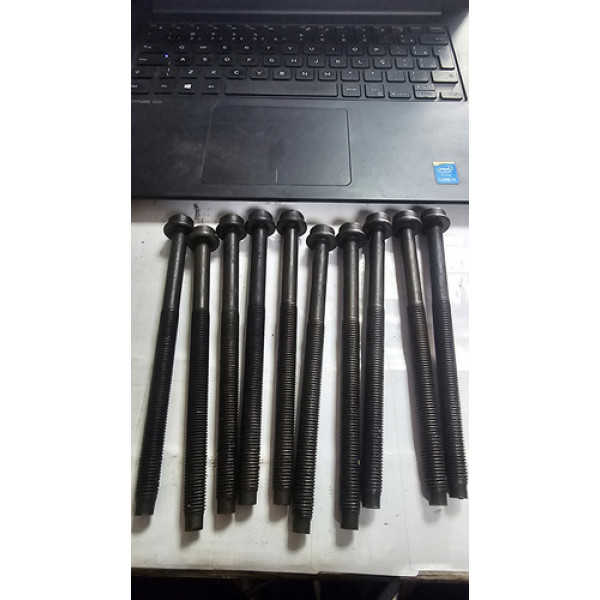 Jogo Parafuso Cabeçote Fiesta Zetec 1.0 Rocam