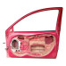 Porta Lado Direito Ford Ka 2007 Vermelho Vermelho Dianteira Direito Vermelho