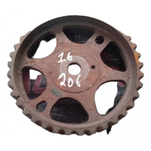 Polia Comando De Válvulas Peugeot 206/207 1.6 16v Usado Orig