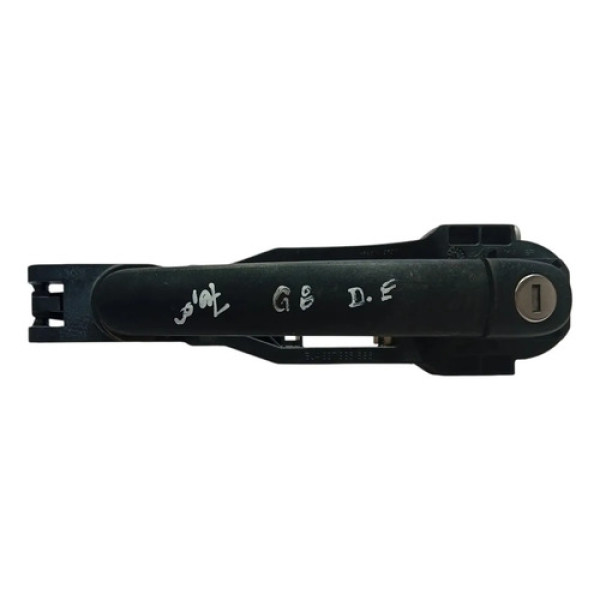 Maçaneta Externa Diant Esquerda Gol G8 Volkswagen 5u4837885 Preto