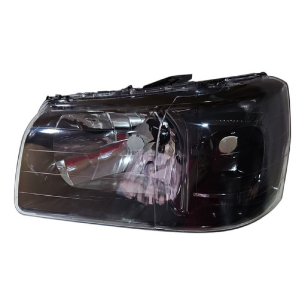 Farol Lado Esquerdo Fiat Uno 04/13 Máscara Negra (importado)
