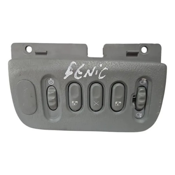 Botao Comando Vidro Farol Trava Renault Scenic 03/08