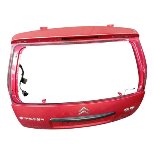 Tampa Traseira Porta Malas Citroën C3 Vermelho