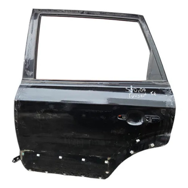 Porta Traseira Esquerda Hyundai Tucson Automática 2.7 Traseira Esquerdo Preto