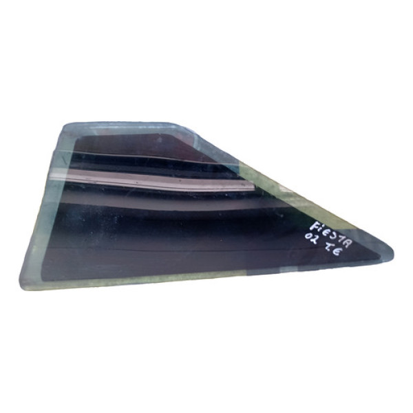 Vidro Fixo Lateral Ford Fiesta 02 Traseiro Esquerdo Usado