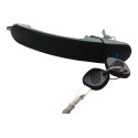 Maçaneta Externa Ambos Lados Diant C/chave Vw Gol G3/g4 Preto Dianteira