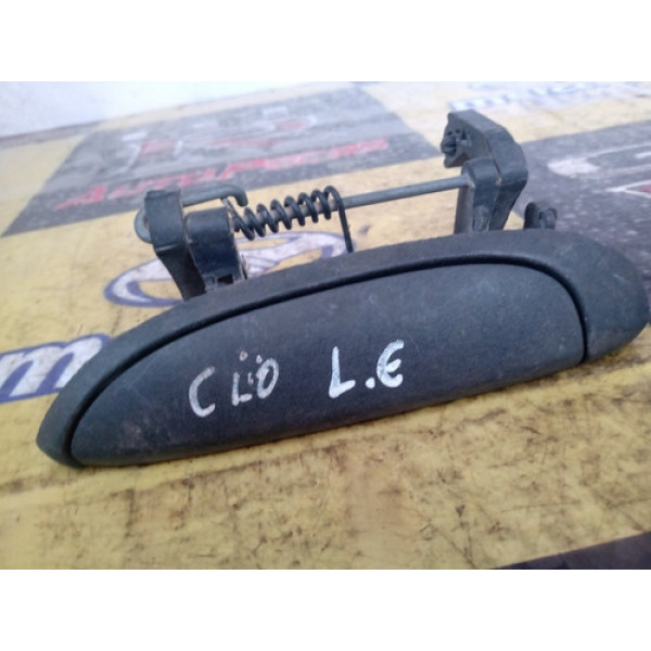 Maçaneta Externa Clio Megane Scenic Logan Dianteira Esquerda