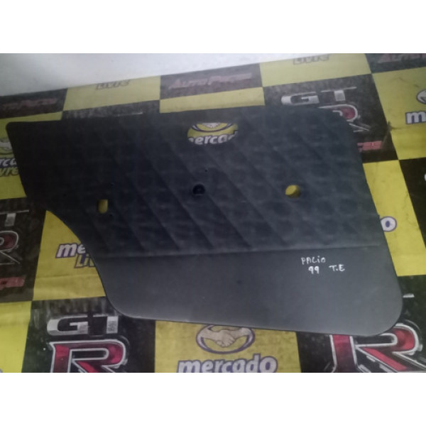Forro De Porta Fiat Palio 2000 Traseiro Esquerdo Usado