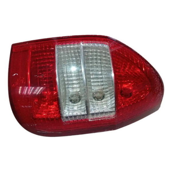 Lanterna Traseira Direita Chevrolet Zafira Gm Vermelho Direito/passageiro Vermelho E Cristal
