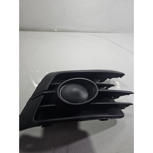 Grade Parachoque Preto Gol G7 + Moldura Milha Direito