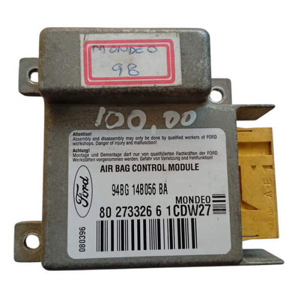 Módulo Airbag Ford Mondeo 1998 94bg14b056ba