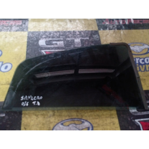 Vidro Fixo Lateral Renault Sandero 16 Traseiro Direito 
