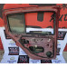 Porta Traseira Esquerda Clio 03/12 Traseira Esquerdo Vermelho