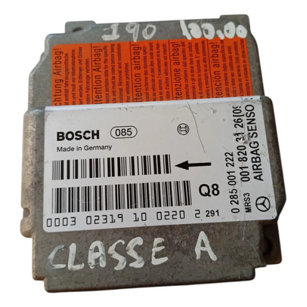 Módulo Airbag Mercedes Benz Classe A  0018203126