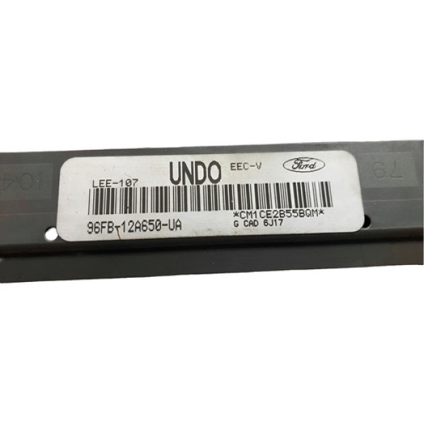 Modulo Injeção Ford Fiesta Undo 96fb12a650ua