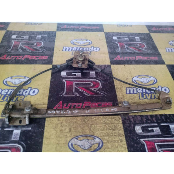 Máquina De Vidro Dianteiro Direito Fiat Uno 2008 4 Portas