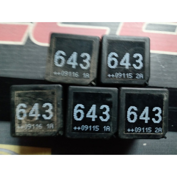 Relé Injeção Eletrônica 8k0951253  Audi 4 Terminais - Dni 01