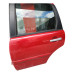 Porta Traseira Esquerda Citroën C3 Traseira Esquerdo Vermelho