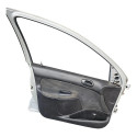 Porta Dianteira Esquerda Peugeot 206 207 Prata Dianteira Esquerdo Prateado