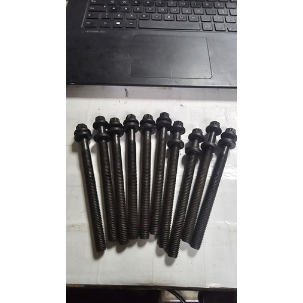 Jogo Parafuso Cabeçote C3 206 1.6 16v Gasolina