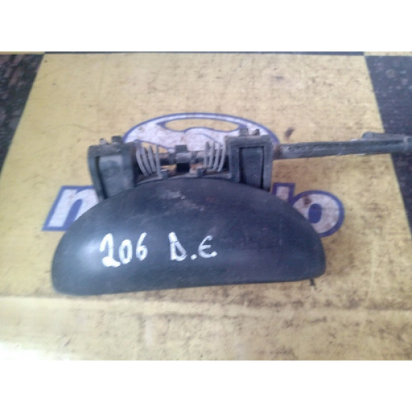 Maçaneta Externa Peugeot 206 Dianteiro Esquerdo 
