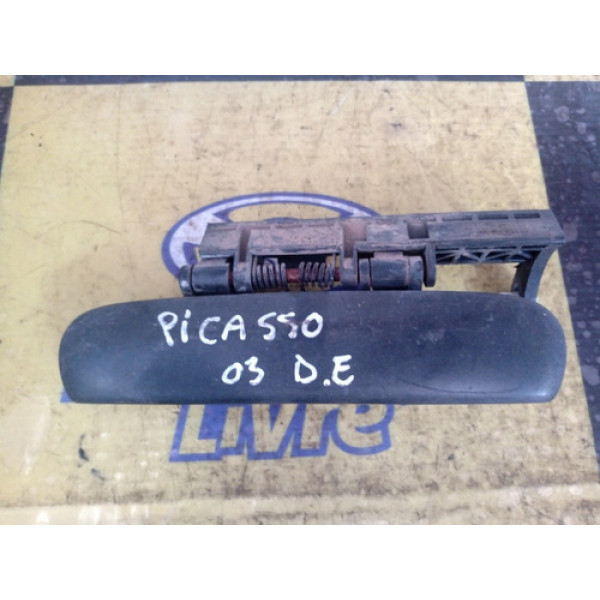 Maçaneta Externa Citroen Picasso 03 Dianteira Esquerda Usado