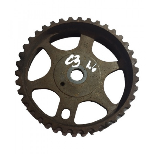 Polia Comando Cabecote Citroen C3 206 207 307 1.6 1 Furo