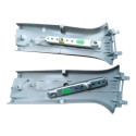 Par Moldura Coluna Cinto Sandero 769132845r/769142243r Cinza