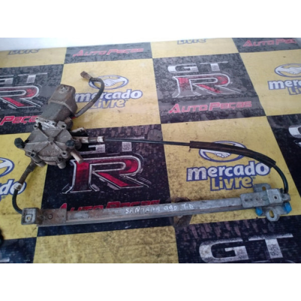 Maquina Vidro Eletrico Santana Traseira Direita Com Motor