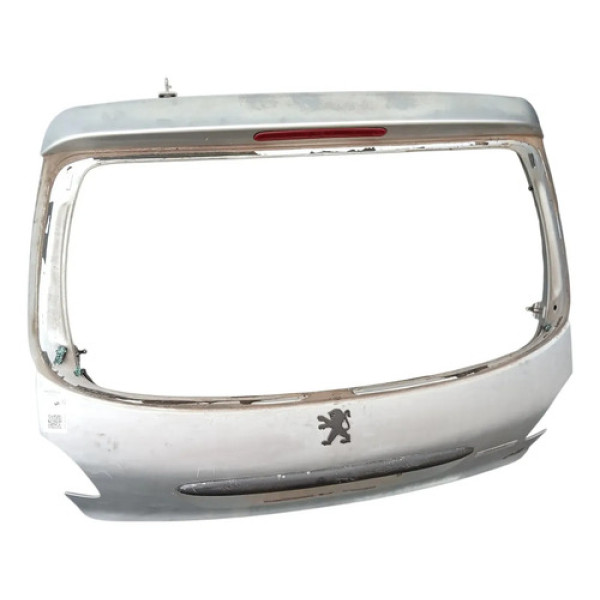 Tampa Traseira Porta Malas Peugeot 206/207, Prateado