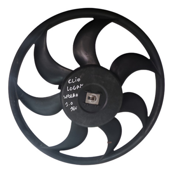 Ventoinha Do Motor Renault Clio/ Logan/ Sandero 1.0 16 V