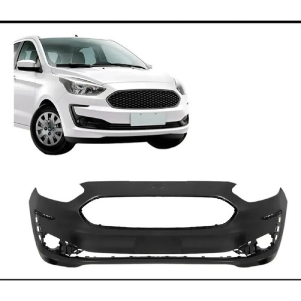 Parachoque Dianteiro Ford Ka 2019 A 2022 Dts Preto