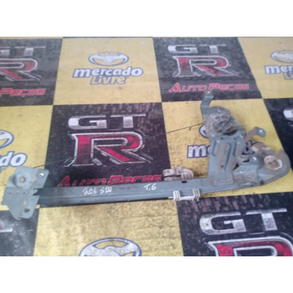 Maquina De Vidro Peugeot 206 Sw Traseiro Esquerdo Usado