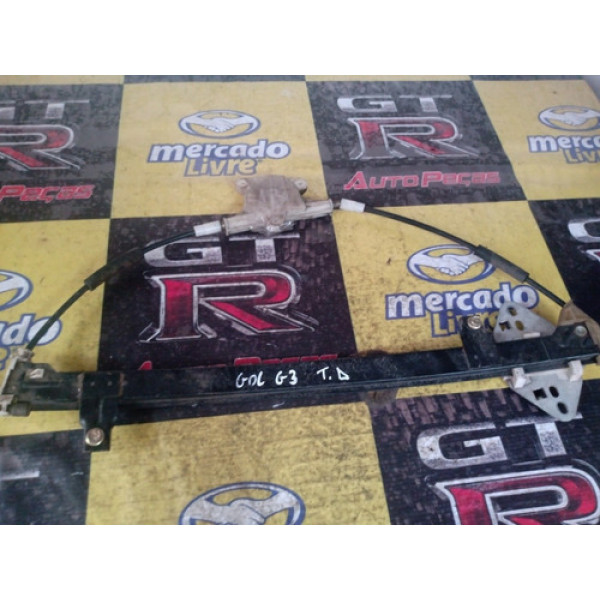 Maquina De Vidro Vw Gol G3 Traseiro Direito Usado 